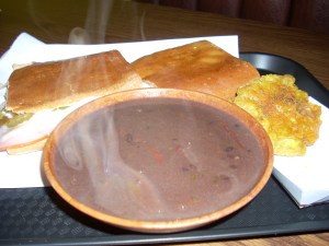 Imagine how good this soup tasted on a bitterly cold winter's day!