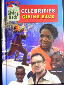 Celebrities Giving Back by Kayleen Reusser