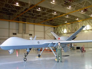 Our son Chris flies Predators by remote control that fly in Afghanistan.