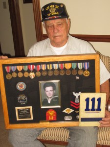 Al Edwards served as a Seabee during WWII.