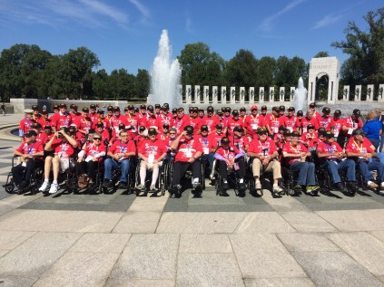 Cal group WWII memorial